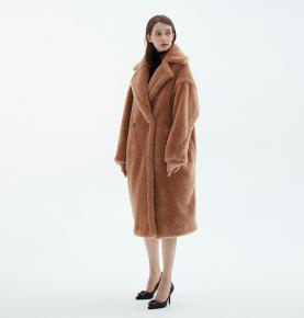 Teddy Bear Wool Coat Girl